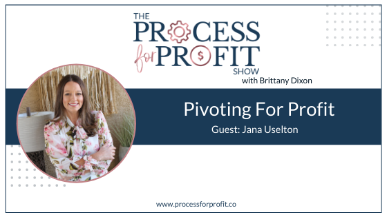Ep 45 Pivoting for profit