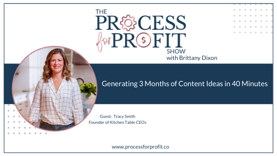 Ep 67 - GUEST - Tracy Smith - Generating 3 Months of Content Ideas in 40 Minutes GRAPHICS_ Podcast Shownotes Wordpress Graphics (10)