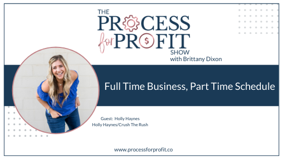 Ep 75 - GUEST - Holly Haynes - Full Time Business, Part Time Schedule - GRAPHICS_ Podcast Shownotes Wordpress Graphics (19)