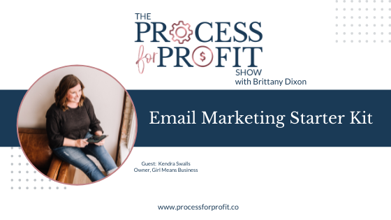 Ep 90 - GUEST - Kendra Swalls - Email Marketing Starter Kit - GRAPHICS Podcast Shownotes Wordpress Graphics (3)
