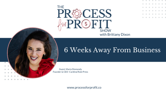 Ep 98 - GUEST - Maria Dismondy - 6 Weeks Away From Business - GRAPHICS Podcast Shownotes Wordpress Graphics (13)